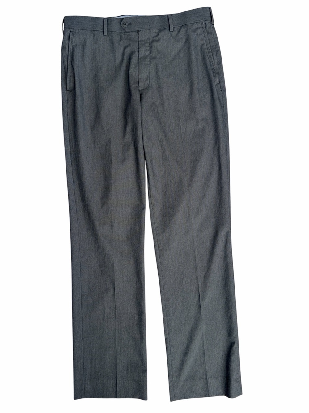 Roundtree & Yorke Travel Smart Men's Dark Gray Dress Pants 34X34